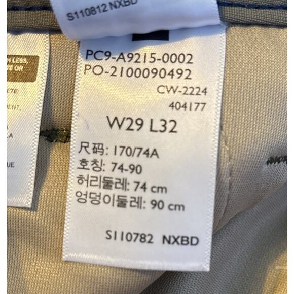 NWT Levi's Pants Mens 29x32 Chino Standard Taper XX Tech Olive Green Stretch - Picture 11 of 12